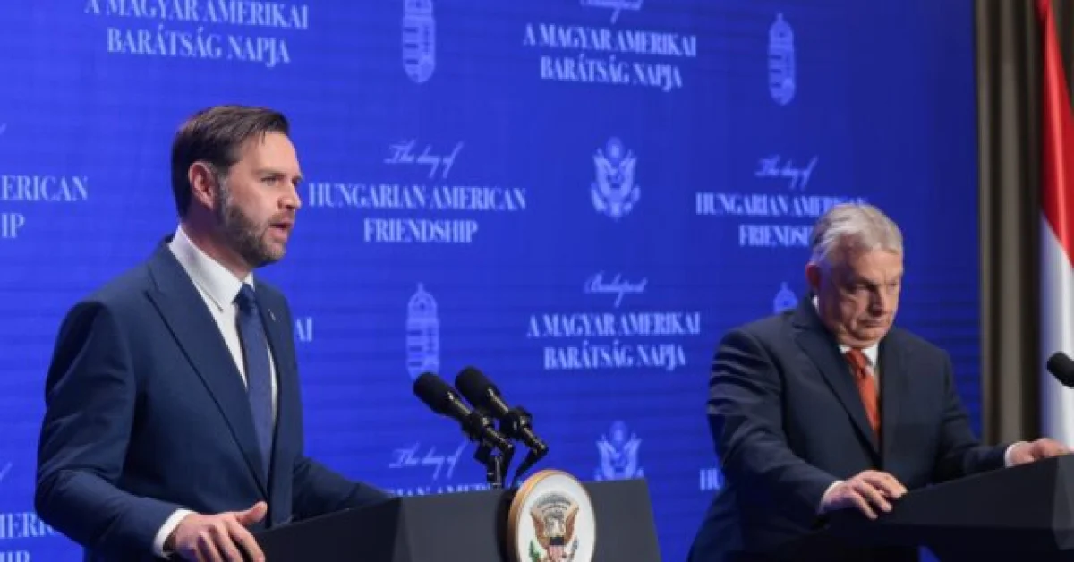 Vance Accuses EU of 'Election Interference' Against Hungary's Orbán