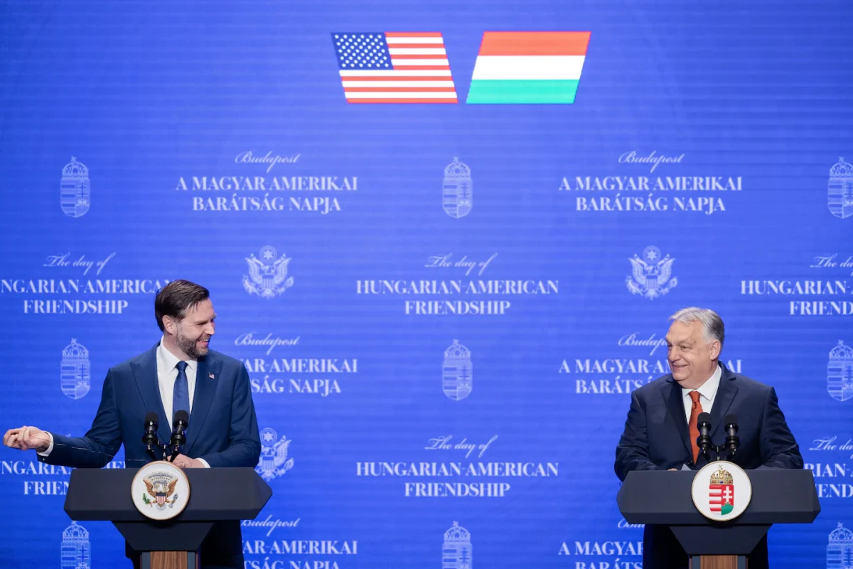 Vance stumps for Hungary’s Orban as Trump-aligned movement faces critical test