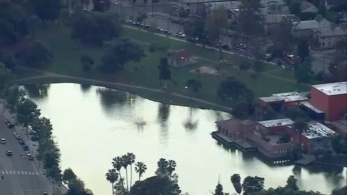 Los Angeles Lake Incident: Father Unresponsive, Teenage Son Rescued from Lincoln Heights Water