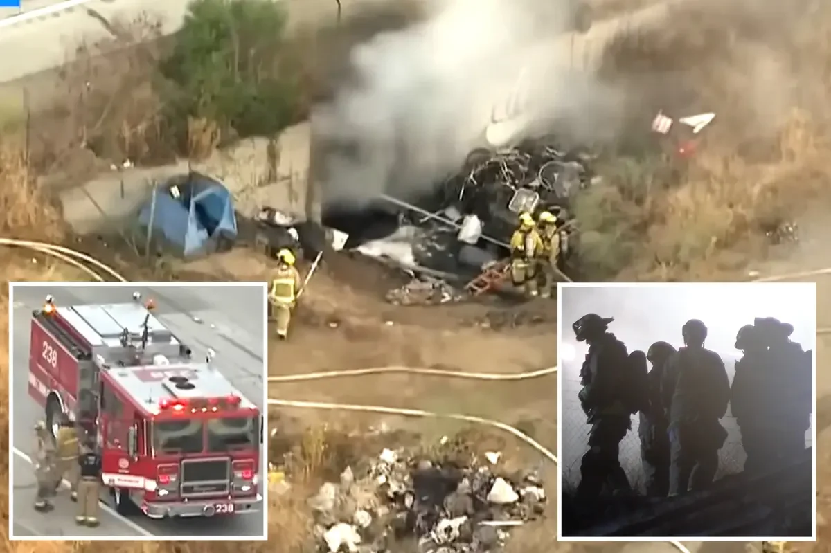 LA's Northbound 110 Freeway Indefinitely Closed After Homeless Encampment Fire Compromises Structure